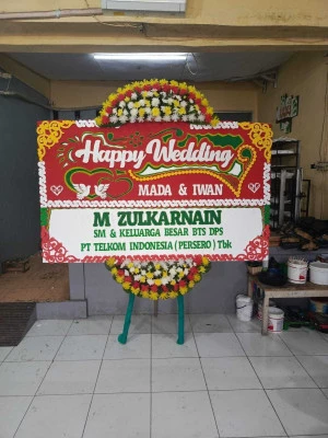 Papan Bunga di Gaga