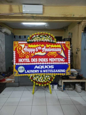 Papan Bunga di Gaga