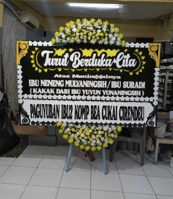 Papan Bunga di Gaga